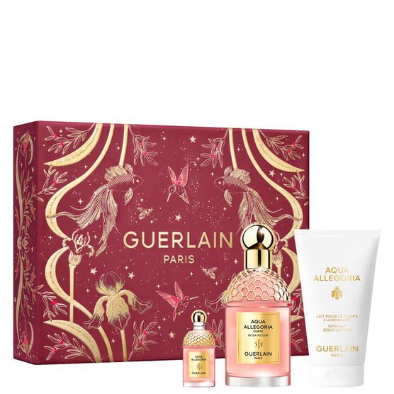 Kit Coffret Guerlain Aqua Allegoria Forte Rosa Rossa Feminino Eau de Parfum